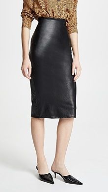 Faux Leather Pencil Skirt | Shopbop