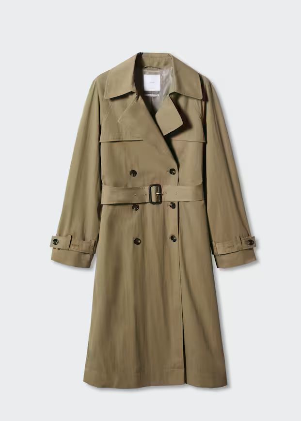 Double-button trench | MANGO (UK)
