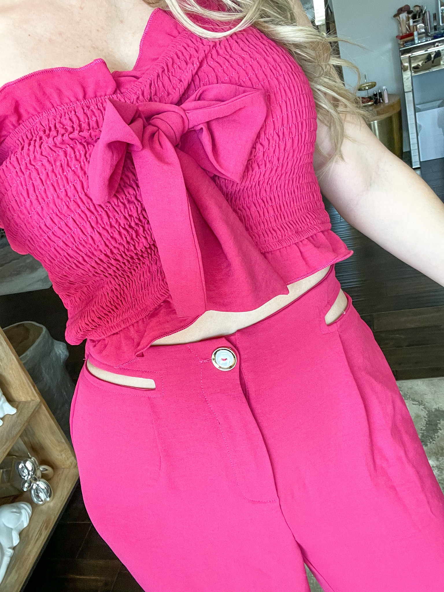 Pink two piece set.

Vacation outfit, cut out pant, wide leg pant, tube top, Shein

#LTKFind #LTKstyletip #LTKSeasonal