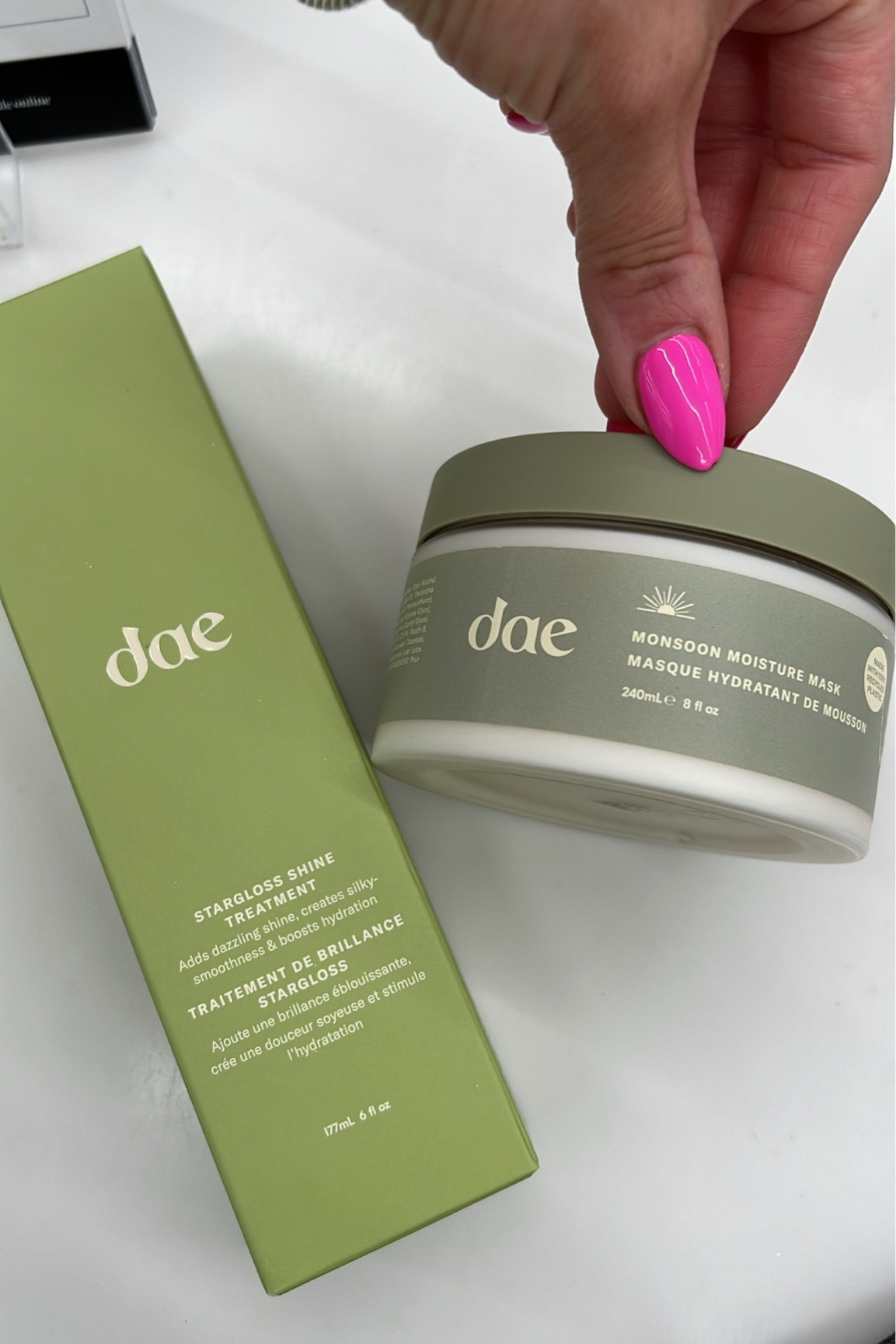 Dae Moisture Stargloss Shine Treatment
Dae Monsoon Moisture Mask 
Clean Beauty Hair Tutorial

#LTKunder50 #LTKbeauty #LTKstyletip