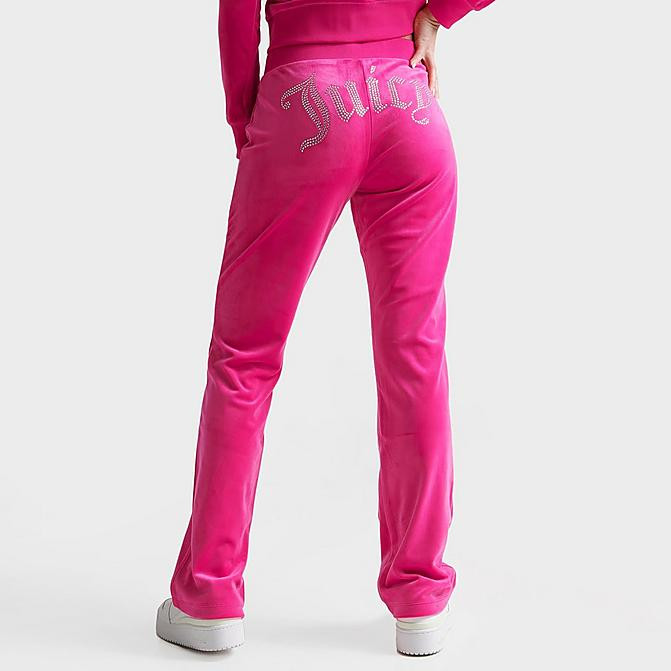 Women's Juicy Couture OG Big Bling Velour Track Pants | Finish Line (US)