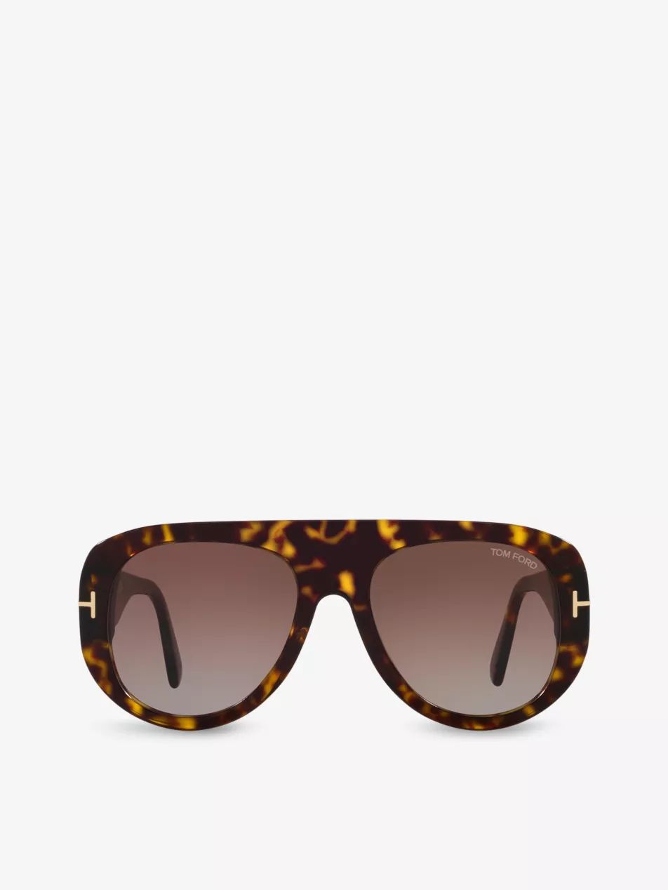 TR001779 Cecil pilot-frame acetate sunglasses | Selfridges