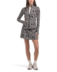 Upf Long Sleeve Zip Up Jacket Active Skort And Visor Collection | Workout Tops | Marshalls | Marshalls