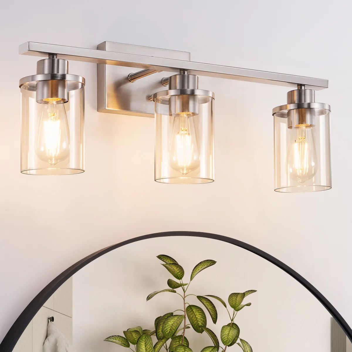 Beaudette 24" 3-Light Dimmable Vanity Light | Wayfair North America