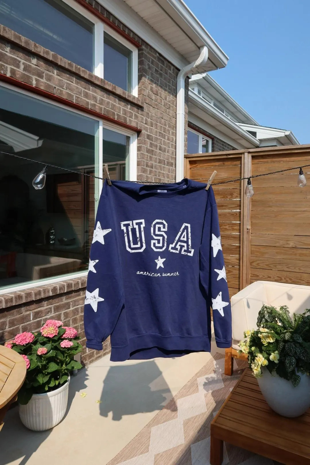 USA American Summer Sweatshirt- Crewneck or 1/4 Zip | Vintage Inspired USA Sweater | American Sum... | Etsy (US)