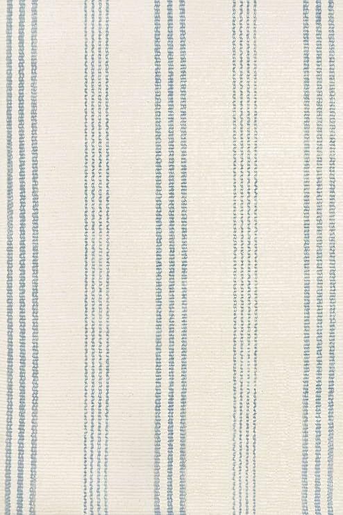Dash and Albert Swedish Stripe Cotton Area Rug - 6' x 9' Blue - Striped Handwoven Accent Rug - Du... | Amazon (US)