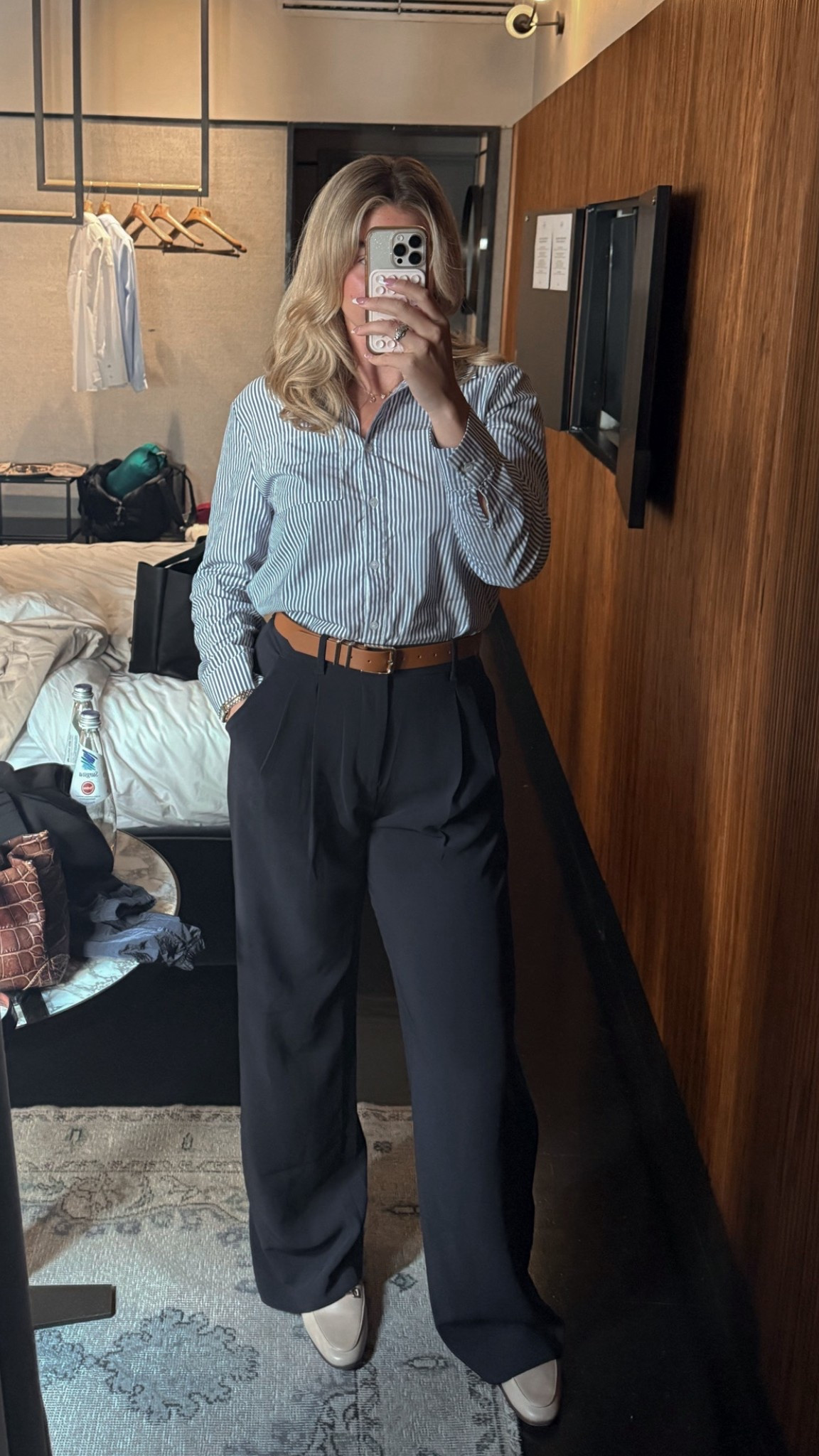 I got the shirt at Marshall’s but linked similar 🩵

#LTKWorkwear