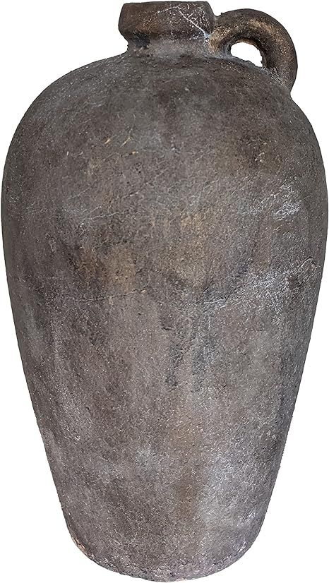 SHEPARD + COLE Terracotta Jug with Bronze (14 inch) | Amazon (US)
