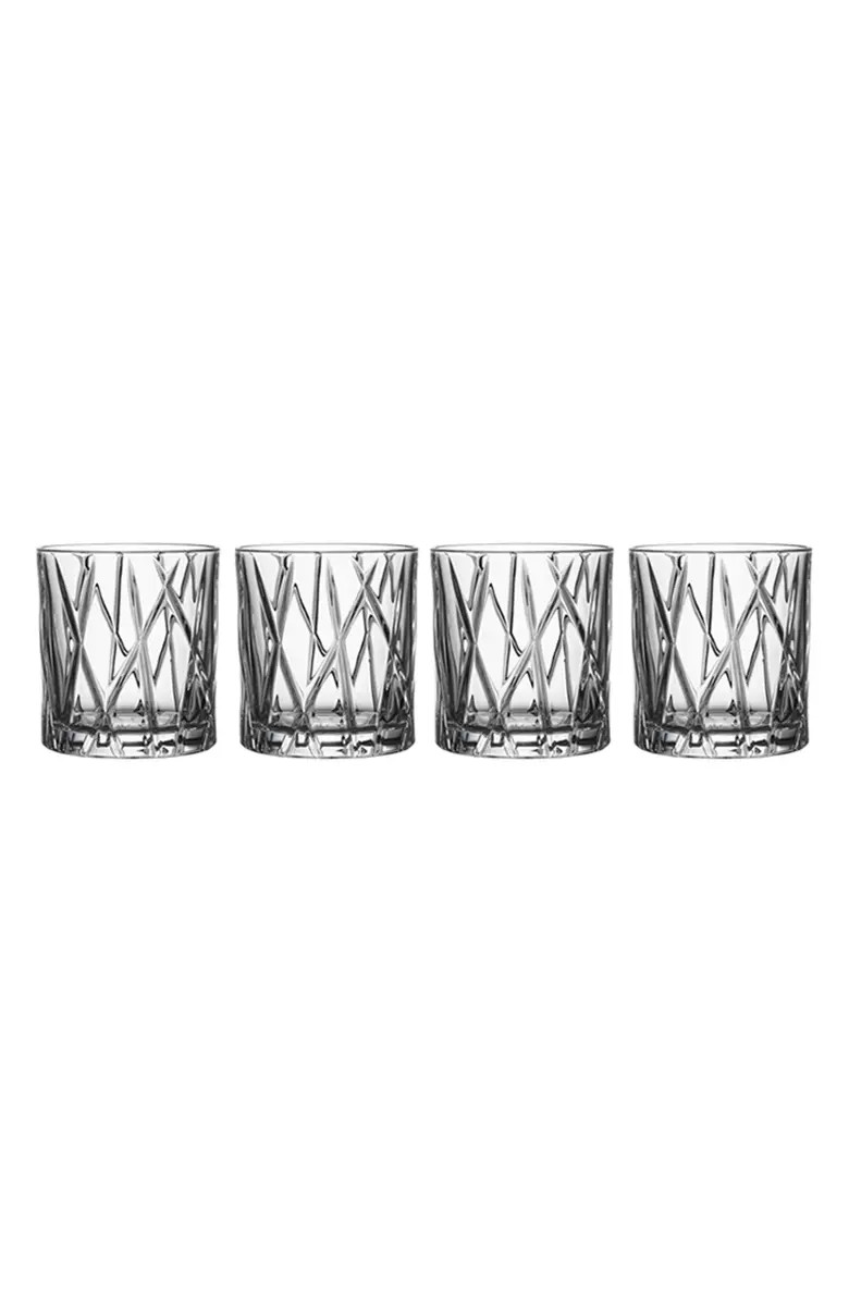 City Set of 4 Crystal Old Fashioned Glasses | Nordstrom