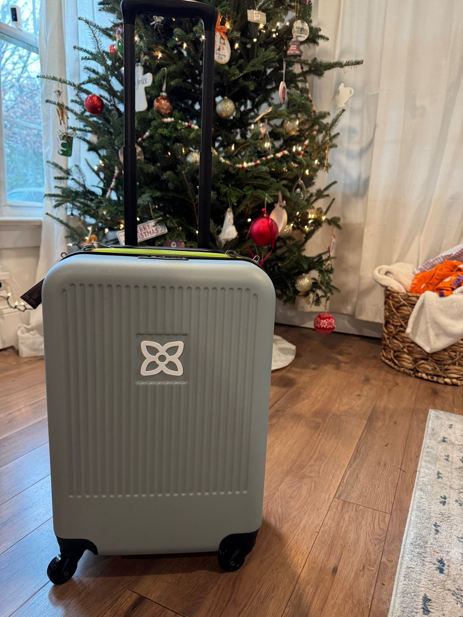 New carry on luggage. A great gift idea!