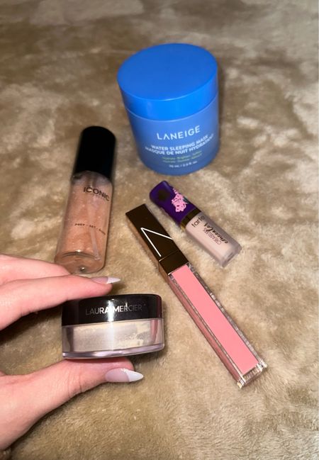 Sephora sale restock on empties Sephora must haves Sephora makeup Sephora skincare Laneige Sleeping Mask Nars lipgloss Laura Mercier translucent setting powder iconic London setting spray 

#LTKHoliday #LTKbeauty #LTKHolidaySale