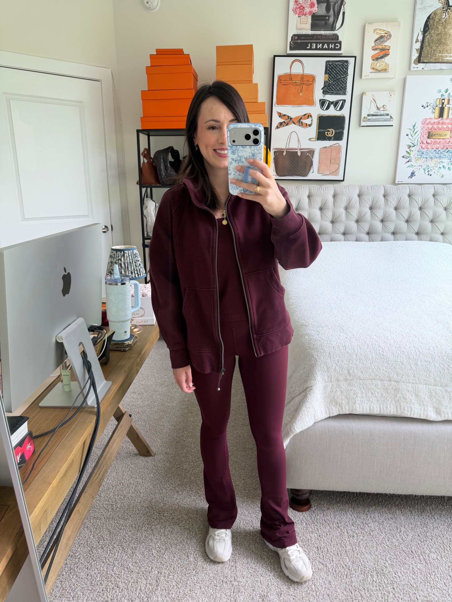 Lululemon garnet set - scuba fleece, align flares and swiftly tank



#LTKSeasonal #LTKootd