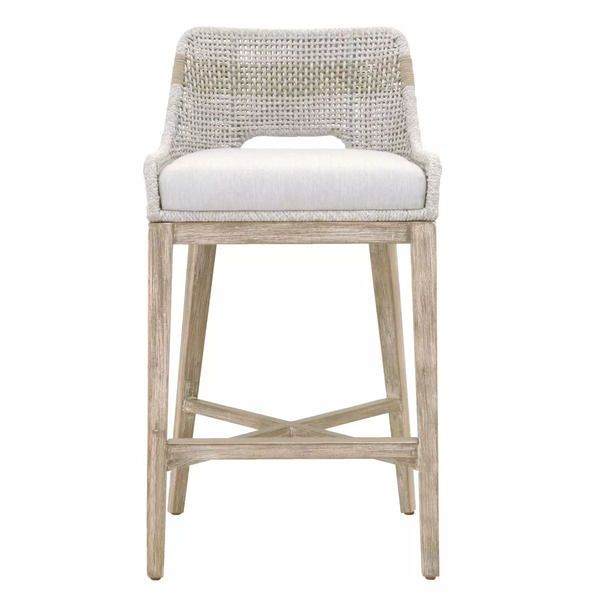 Tapestry White Barstool | Scout & Nimble