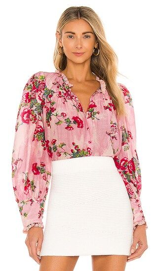 Lumiere Top in Pink Desert | Revolve Clothing (Global)