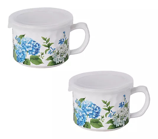 Temp-tations Set of (2) 16-oz Seal the Meal Mugs - QVC.com | QVC