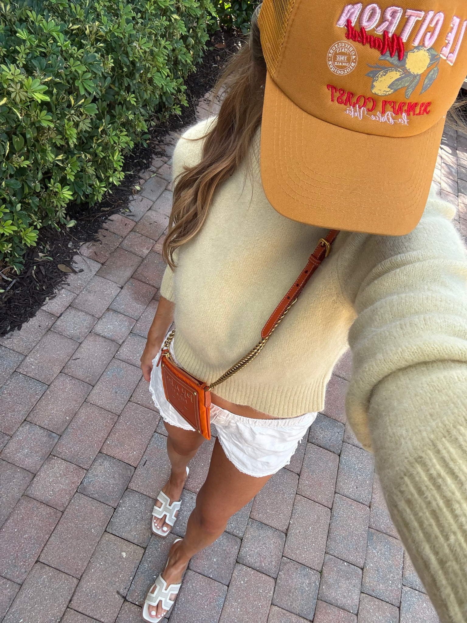 Hat: Anthropology
Bag: Vintage Prada 
Shorts: Brandy Melville 


#LTKStyleTip #LTKTravel #LTKSeasonal