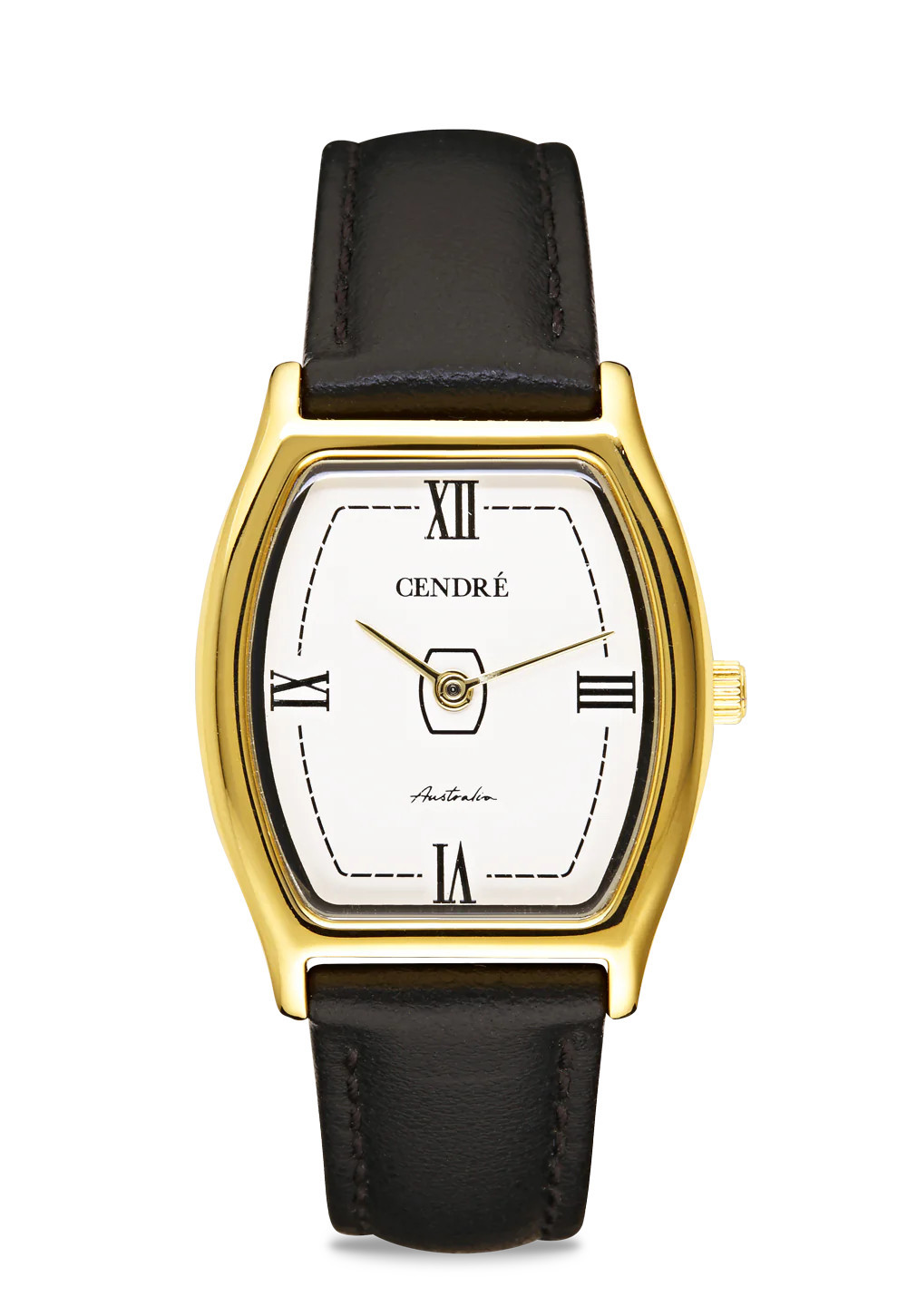 London Watch | White | Black Smooth | Cendre