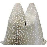 antelope pillow cover // fawn pillow cover // neutral decor // animal print decor // deer pillow // linen pillow | Etsy (US)