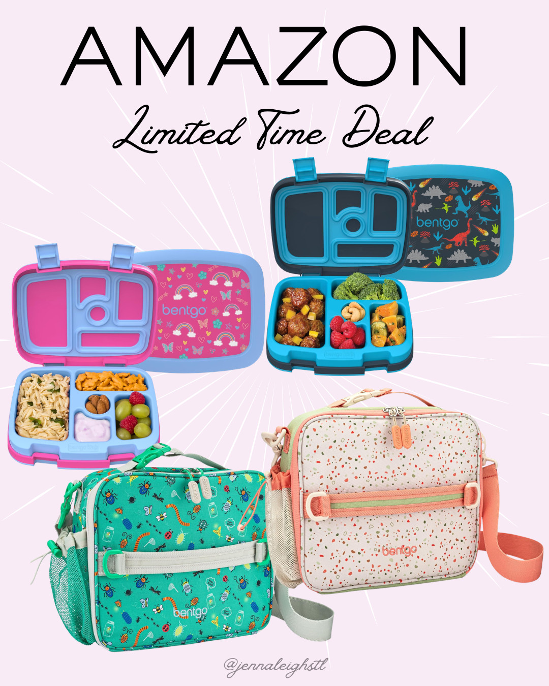 Amazon Limited-Time Deal! If you still need back to school lunch gear, now is a great time to grab these Bentgo kids lunch boxes and matching insulated lunch bags. There are so many fun colors and patterns to choose from, and they are some of my favorite picks for keeping lunches organized all school year. 

 #LTKmomlife #LTKSaleAlert #LTKKids