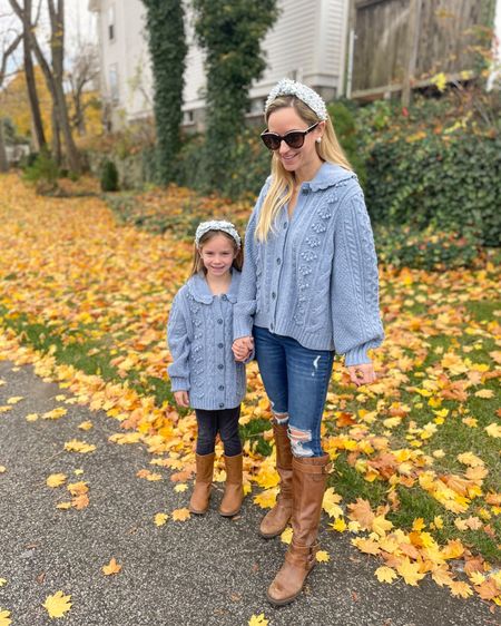 The sweetest #mommyandme sweaters for fall. And they’re on sale today! 💙💙 

#LTKfamily #LTKkids #LTKsalealert