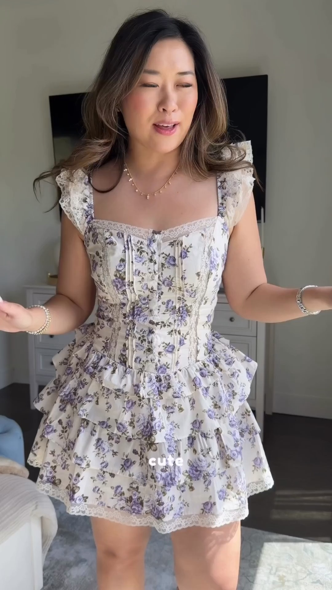 Dress is 44% off!!! And under $35 
I’m wearing a medium 

Look for less, Macys sale, affordable fashion, spring dress, summer dress, mini dress, floral dress, event dress, tcs, cool mom outfit 

#LTKootd #LTKSaleAlert #LTKSeasonal