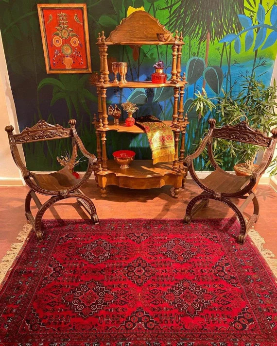 Rugs 5x8 Turkish Rug 5x8 Red Rug 5x8 Turkish Area Rug Red - Etsy | Etsy (US)