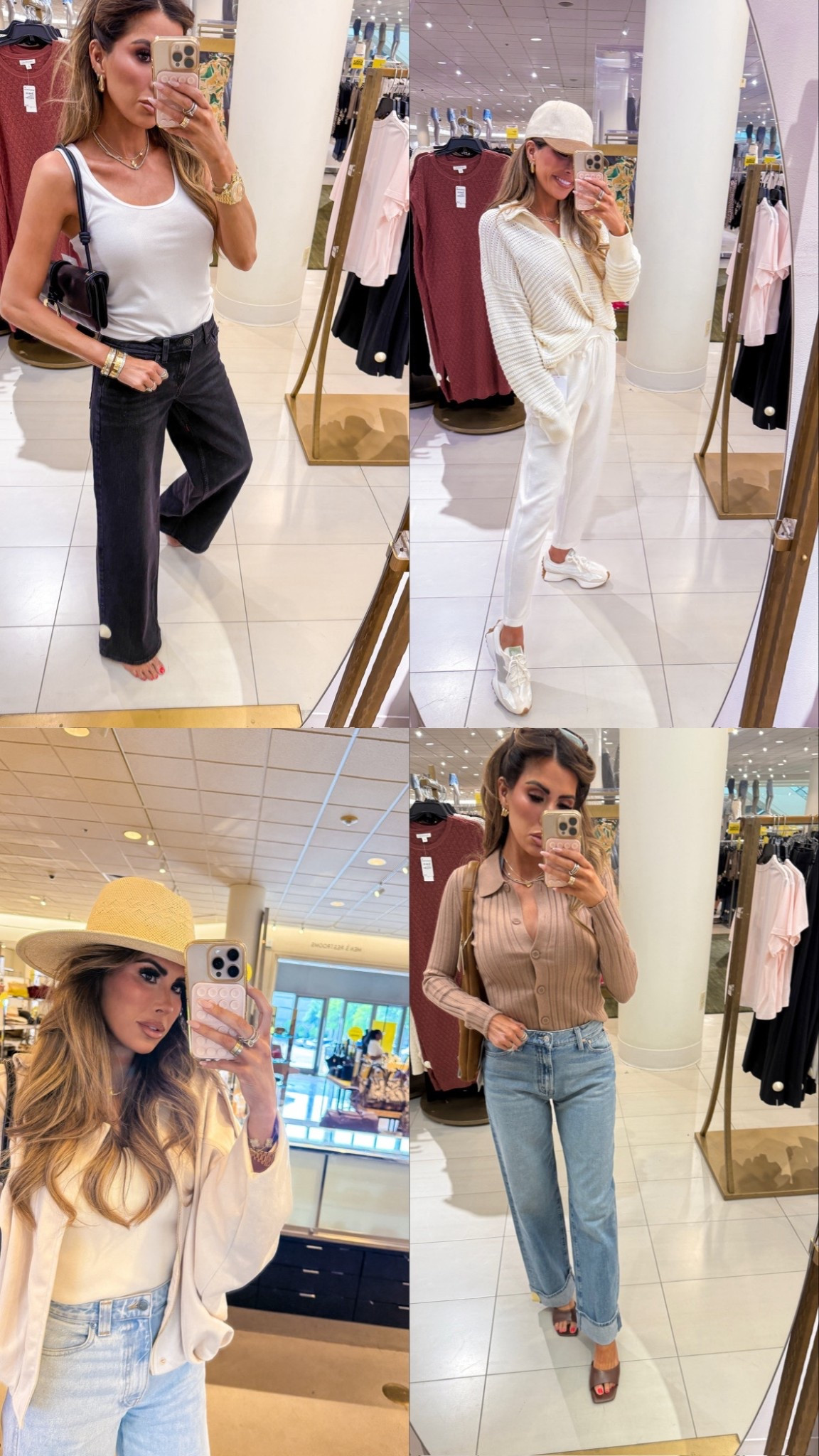 Still in stock NSALE items! 
Wearing size 25 in these BP black denim low rise jeans and size small in white tank! 
Wearing size small in both top & bottom in Varley sweater and Zella joggers! 
This hat is adorable and on sale for less than $50! 
Wearing a size small in brown ribbed top and size 25 in these Mother cuffed denim jeans! 

Nordstrom sale, NSALE, nsale finds, Nordstrom sale finds, NSALE 2025, Nordstrom jeans, Nordstrom tops, Sweaters, Fall outfits, Emily Ann Gemma

#LTKStyleTip #LTKSaleAlert #LTKWorkwear