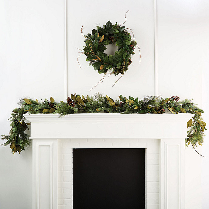 Pine & Magnolia Garland | Ballard Designs, Inc.