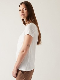 Organic Daily Crew Tee | Athleta