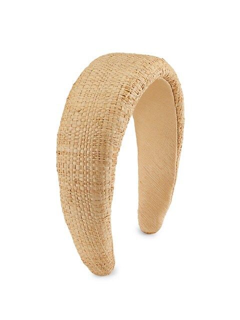 Oversize Raffia Headband | Saks Fifth Avenue