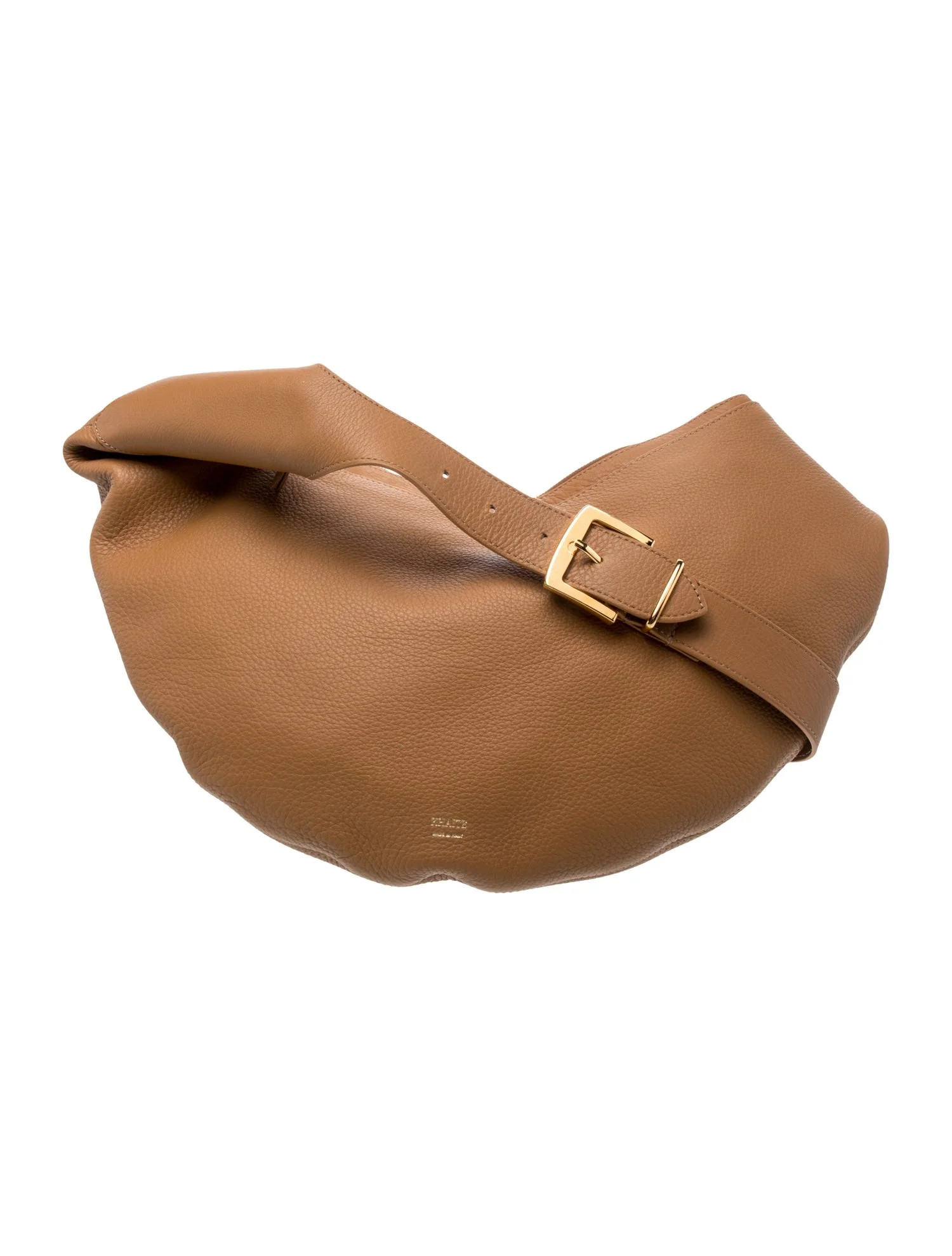 Khaite Leather Augustina Large - Brown Shoulder Bags, Handbags - KHAIT92878 | The RealReal | The RealReal
