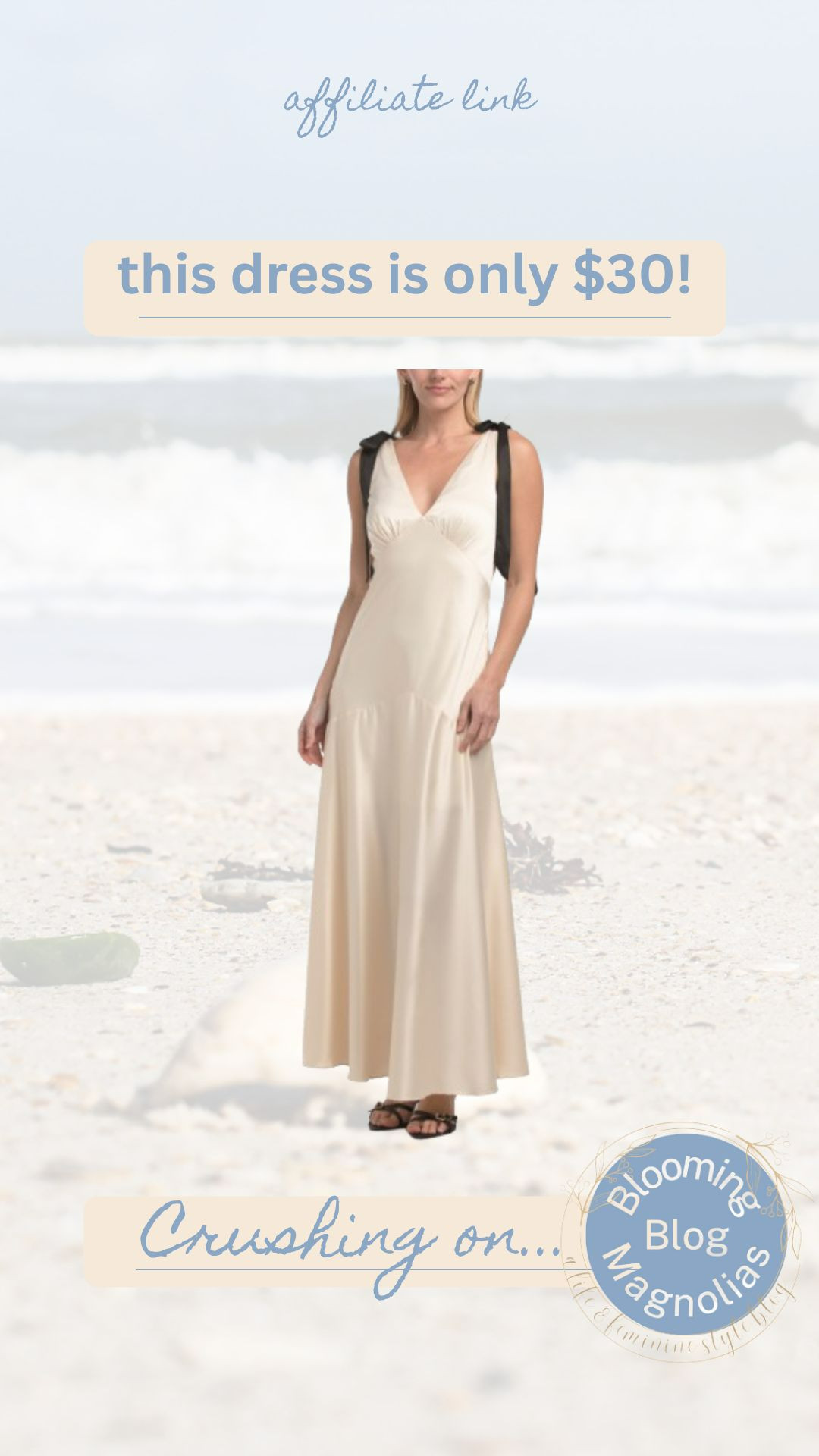 This satin dress is gorgeous and only $30. 

 #LTKParties #LTKFindsUnder50