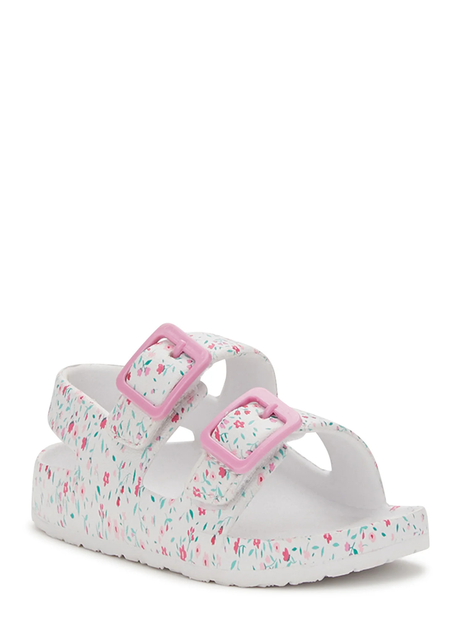 Wonder Nation Baby Girls Two Buckle , Sizes 2-6 | Walmart (US)