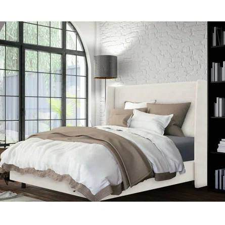 Upholstered Low Profile Standard Bed | Joss & Main | Wayfair North America