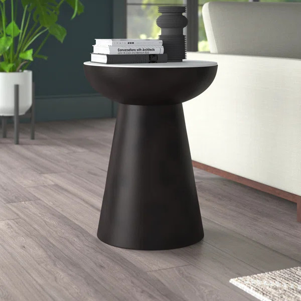 Ascensin 23'' Tall Pedestal End Table | Wayfair Professional
