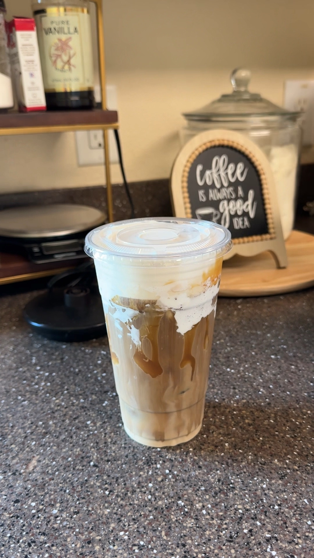 Simple, easy but DELICIOUS! 🤎 Been having fun lately making my coffee in the morning. I love feeling like I went out to buy it sometimes. Lol 

#LTKHome #LTKFindsUnder50 #LTKSeasonal