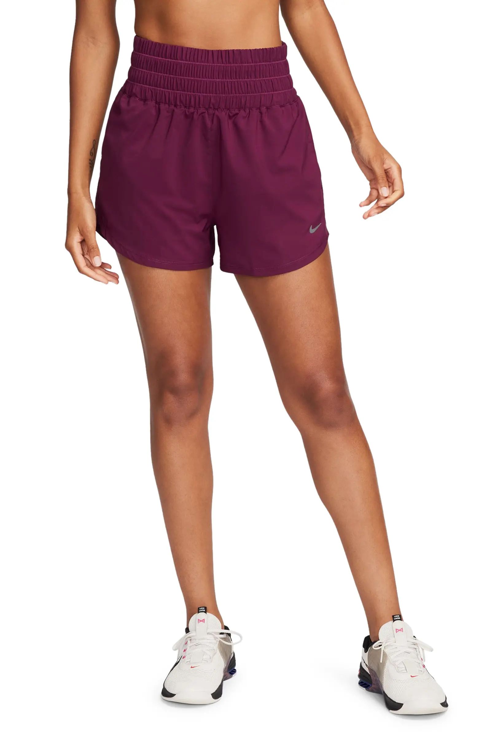 Dri-FIT Ultrahigh Waist 3-Inch Brief Lined Shorts | Nordstrom