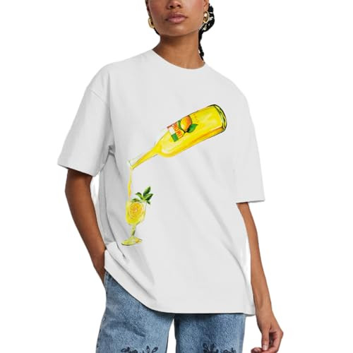 Women Cute Graphic Oversized Tees Fish Lobster Printed Y2K Baggy T Shirts Teen Girls Preppy Vinta... | Amazon (US)