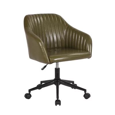 Flannigan Task Chair Greyleigh Upholstery Color: Green | Wayfair North America