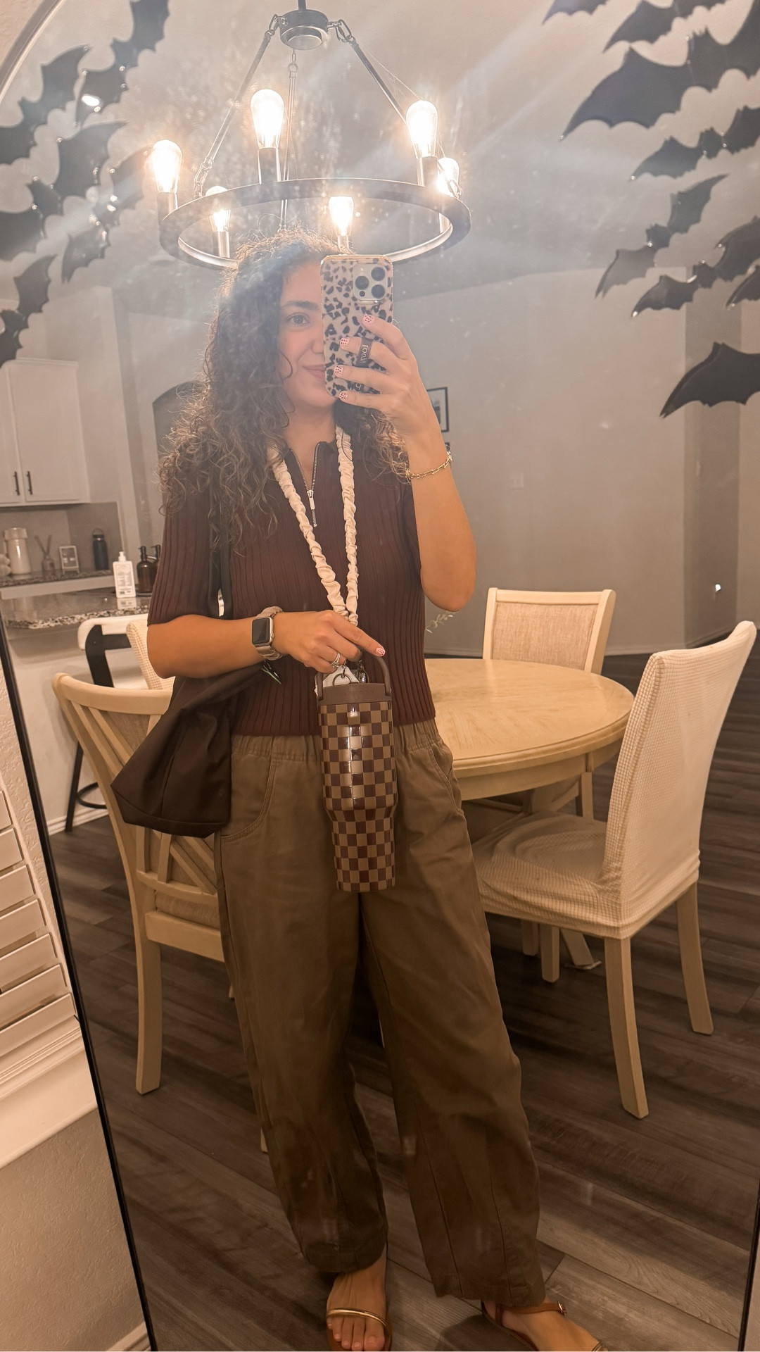 I’ve been loving doing quick outfit check videos or pics before heading into work to capture my teacher outfits of the day! 

Chocolate brown has been an obsession of mine lately!! Loving this quarter zip sweater! I actually have the skirt that goes w it too but I styled it w the barrel leg pants and love how they went together! I’m wearing a size medium in the sweater and size small in the pants. 

My Longchamp tote bag is in the chocolate brown color & the quality is amazing!! Love my scrunchie lanyard and Apple Watch band from Andi. They’re the perfect teacher accessories 🤎

#LTKFindsUnder50 #LTKWorkwear #LTKStyleTip