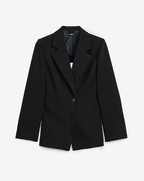 Express x Sarah Jane Nader | The Tie-Back Downtown Blazer | Express