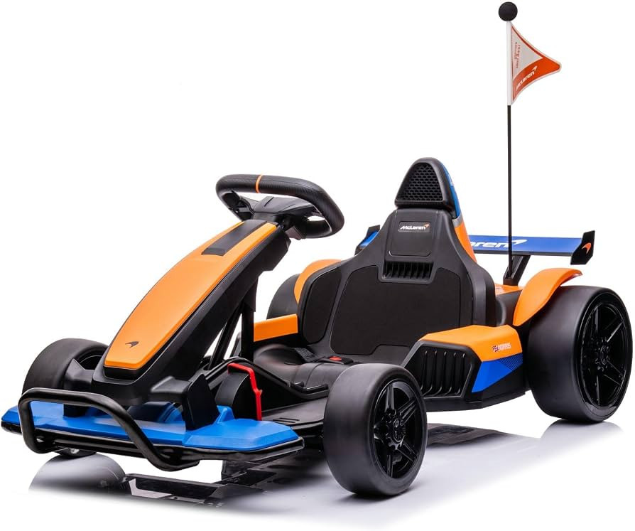 Best Ride On Cars Officially Licensed McLaren GoKart 24V for Ages 6 and Up - Electric Go Kart wit... | Amazon (US)
