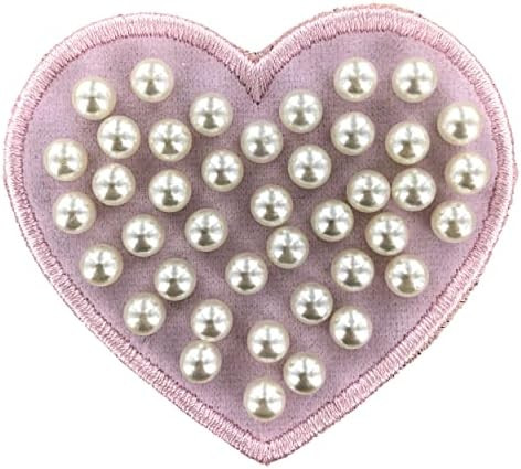 ZOOX Ivory Pearl & White Letter Varsity Initial Patches, 3M Adhesive Sticker Iron On, 2.75" Heigh... | Amazon (US)