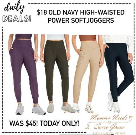 Old Navy joggers on sale today!! 

#LTKsalealert #LTKfindsunder100 #LTKstyletip