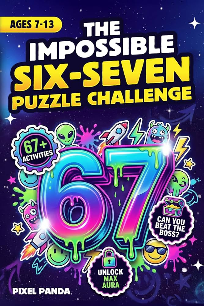 The Impossible Six-Seven Puzzle Challenge: An Epic 6 7 Space Activity Book & Travel Game with Maz... | Amazon (US)