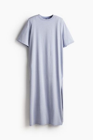 T-shirt Dress with Shoulder Pads | H&M (US + CA)