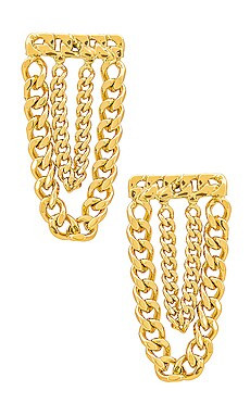 Louis Chain Studs
                    
                    Luv AJ | Revolve Clothing (Global)