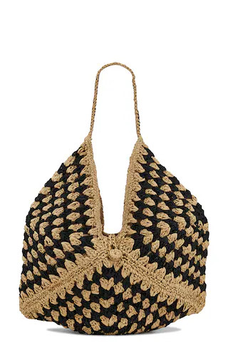 LSPACE Coastline Beach Bag in Natural Black from Revolve.com | Revolve Clothing (Global)