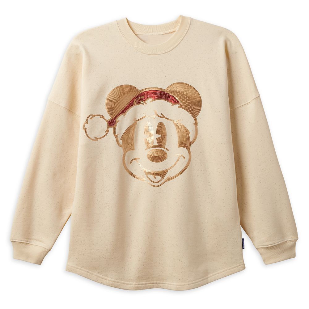 Mickey Mouse Sequined Holiday Spirit Jersey for Adults | Disney Store