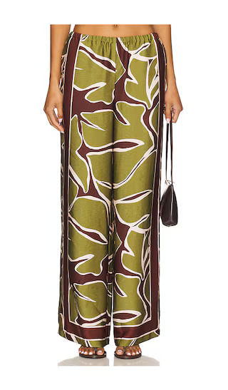 Alessandra Palazzo Pant in Alessandra Green | Revolve Clothing (Global)